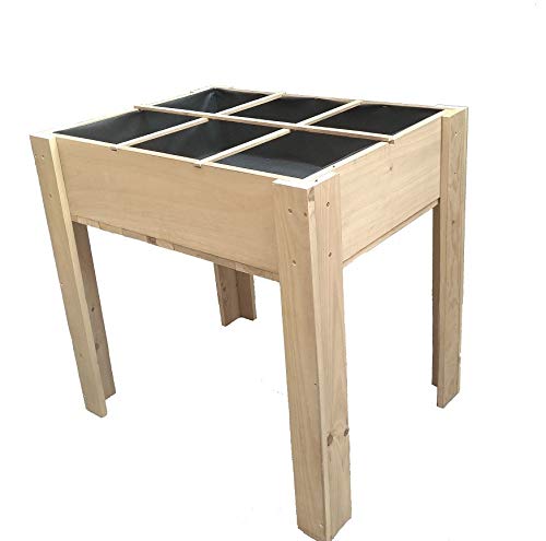 La Noria huerto Urbano 60x80x80 cm. Montaje Muy fácil y rápido ...