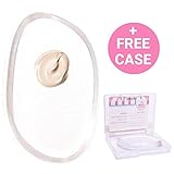 Silisponge Medical + Free Case Special Silicone Makeup Sponge Blender - Silisponges With Perfect Matching Case by OK-Beauty 2017 (2 PIECES) (1 Piece)