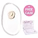Silisponge Medical + Free Case Special Silicone Makeup Sponge Blender - Silisponges With Perfect Matching Case by OK-Beauty 2017 (2 PIECES) (1 Piece)