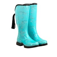 HOOFiTZ Western Teal - Waterproof Equestrian Rain Boots