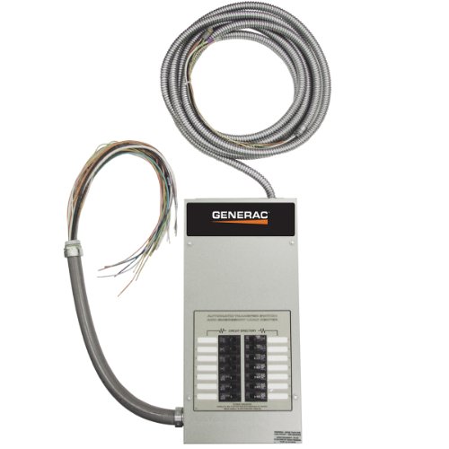 Generac RTG14EZA1 Automatic Transfer Switch 14-Circuit 100-Amp Load Center, Rated NEMA 1 CUL