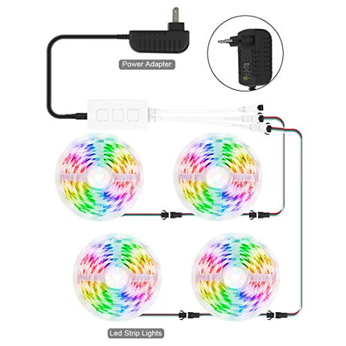 BTF-LIGHTING WS2812B WS2811 WiFi Music SP511E SPI Controller