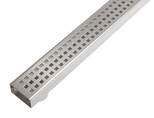 4er Rinnenset V2A superflach mit 1 Rinne mit Stutzen, 3 Rinnen geschlossen, 2 Endstücke, 3 Verbinder, 1 Dichtmittel, 1… – Bild 7