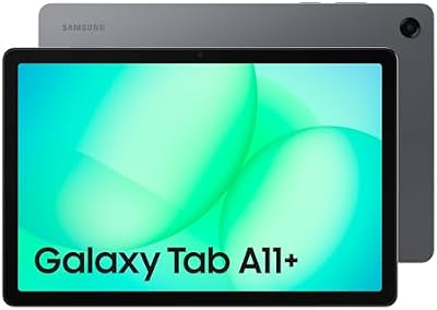 Galaxy Tab A11+ 256GB, Tableta con IA, Pantalla de 11" con 90 Hz, 8GB de Memoria, Altavoces Cuádruples Dolby, Garantía del Fabricante 3 Años + 1 Año Extra, Gris (Versión Española)