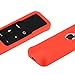 Remote Case for Apple TV 4K/4th Generation, Silicone Remote Cover Sleeve Lightweight [Anti Slip] Shock Proof Skin Protective Case for Apple TV 4K Siri Remote Controller (Red)