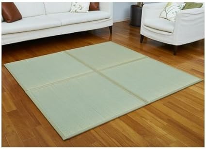 Amazon システム畳 いこい 約半畳 8枚セット M q 約cmxcm ワタナベ工業 ジョイントマット