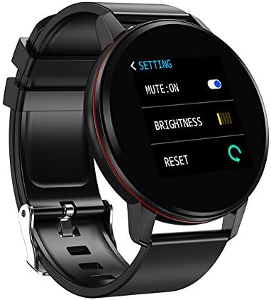 Bluetooth Smartwatch for Women,IP68 Waterproof with 1.3 Inch Full Touch Screen, Heart Rate Monitor, Sleep Monitor, Activity Tracker Pedometer smart watch for Android & iOS (yellow)