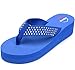 Alpine Swiss Women's Flip Flops Wedge Sandals Platform Heel Thongs Beach Shoes