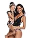 BBYES Mother Daughter Swimsuits Matching Family Mommy Girls Matching Swimwear