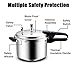Giantex 6-Quart Aluminum Pressure Cooker Fast Cooker Home Kitchen Pot for Rice or Soup