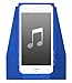 BoomTouch Wireless Touch Portable Speaker Boom Box (As Seen On TV!) Bluetooth Not Required! (Blue)