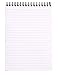 Rhodia Wirebound Notepad - Lined 80 sheets - 6 x 8 1/4 - Black cover – Pack of 1