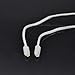 KZ ZS3 ZS5 0.75mm 2 pin Upgrade Silver Plate Replacement Earphones Cable for KZ Earphones (Silver)