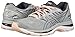 ASICS Gel-Nimbus 20 Women's Running Shoe, Mid Grey/Mid Grey/Seashell Pink, 8 M US