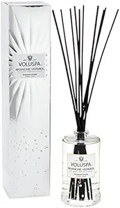 Voluspa Branche Vermeil Fragrant Oil Reed Diffuser | 6.5 Oz. | 24/7 Home Fragrance without the flame