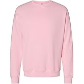BELLA + CANVAS - Unisex Sponge Fleece Drop Shoulder Crewneck Sweatshirt - 3945 - Pink - M