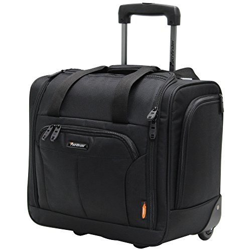 Pathfinder Luggage Wheeled Suitcase Under Seat Bag (15in, Black)