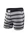 Saxx Men's Saxx Underwear Co. Saxx Men's Ultra Boxer Briefs Underwear, Black Ombre Stripe, Medium