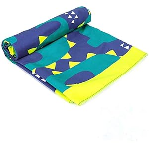 BestFire Beach Towel 31″ x 62″ Large Beach Towel Quick Dry Sandfree Beach Towel Absorbent Dinosaur Beach Towels Oversized Lightweight Pool Towel for Travel Swimming Camping Yoga