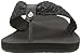 Reef Women's Mallory Scrunch Flip Flop,Black/Metallic,9 M US