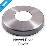 Stainless Steel Stair Newel Post & Wall Anchorage Canopy E020. The Perfect Finishing Touch to all Modern Stair Post Bases and Wall Anchorages.
