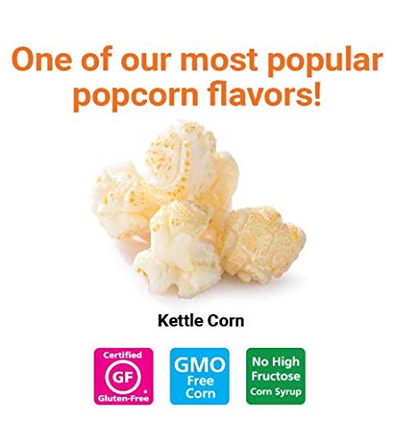 Popcornopolis Mini 5-cone Variety Popcorn Gift Basket, Gluten Free…