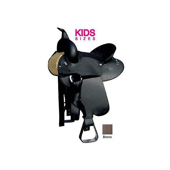 Wintec-Western-Youth-Round-Skirt-Saddle-13In-Brown