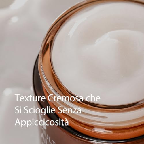 [Mizon] Crema riparatrice a la bava di lumaca (75 g), crema idratante per il viso con estratto di mucina di lumaca, cosmetico coreano tutto in uno, cura delle rughe e delle imperfezioni