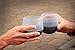 Silipint Silicone Unbreakable Wine Glass 2-Pack. Reusable & Shatterproof Wine Tumblers for Parties, Picnics, Beaches and Boats. Silicone Stemless Wine Cups. Guaranteed for Life (2-Pack, Frosted White)