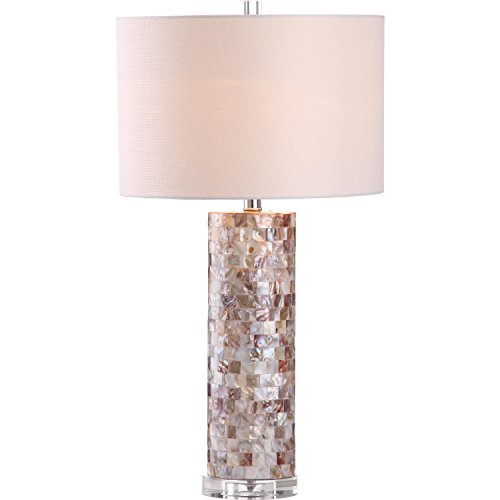 NEW Safavieh Lighting Collection Boise Cream 28.9inch Table Lamp (Set