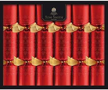 Red Deluxe Christmas Crackers