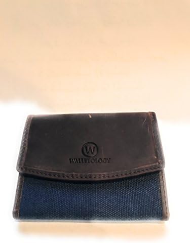 Walletology, Canvas &amp; Crazy horse card holder wallet