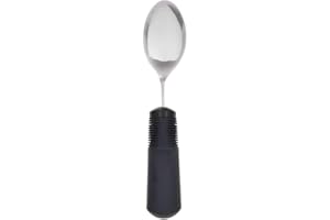 NORTH COAST MEDICAL Norco Big-Grips Weighted Tablespoon. Bendable Adaptive Weighted Utensil for Tremors is 6 oz. with Easy to Hold Built Up Handle. Helpful for Parkinson’s, Spasticity, Arthritis or Limited Hand Control.