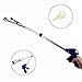 Hecentur Reacher Grabber Foldable Long Arm Reaching Claw Long 32