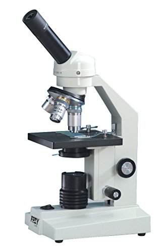Delta Education Cordless Rechargeable LED Microscope, 4X, 10X, and 40X Objectives