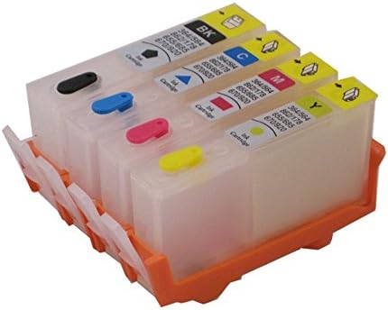 INKARENA Empty Refill Ink Cartridge Compatible Replacement For HP 670 For HP670 Use With Printer Deskjet Ink Advantage 3525 4615 4620 4625 5525 6526 Inkjet Printer Cartridge