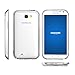 Case Army Galaxy Note 2 | Note II Clear Cover Case [CLOG] Scratch-Resistant Clear Case for Samsung Galaxy Note 2 | Note II | N7100 hard back soft sides Dust Proof Silicone Clear Cover with TPU Bumper