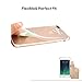 Unov Case Compatible with iPhone 8 Plus iPhone 7 Plus Case Clear with Design Embossed Pattern TPU Soft Bumper Shock Absorption Slim Protective Case 5.5 Inch (Death Hallows)
