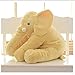 MaoGoLan MorisMos Stuffed Elephant Plush Toy Yellow 24 inch/60cm ...
