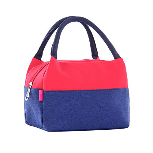 SportHome Portable Insulated Thermal Cooler Lunch Box Picnic Case Carry Tote Storage Bag(Red)