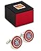 Captain America Shield Cufflinks With Storage Box