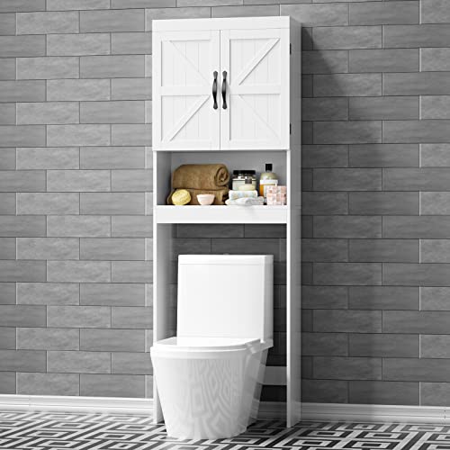 SRIWATANA Over The Toilet Storage Bathroom Spacesaver with
