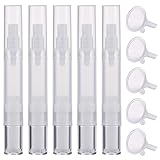 Maxdot 5 Pack 5 ml Transparent Empty Nail Oil Twist