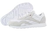 Reebok Men's Classic Sneaker, White/Light Grey, 12M