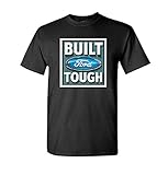 Ford - Mens Built Tough Stamp T-shirt X-large Black