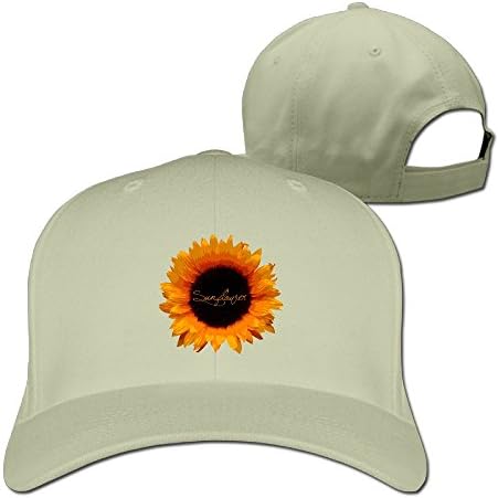 WEINFUN Sunflower Oil Painting Baseball Cap Fashion Unisex Plain Hat