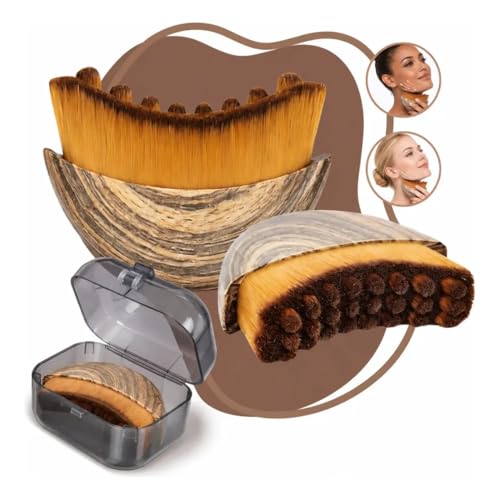 Escova Facial para Drenagem Linfática e Lifting Premium – Massageador Facial Modelador para Contorno da Mandíbula, Circulação e Relaxamento da Pele