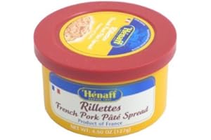 HÉNAFF Henaff French Pork Rillettes - Traditional Recipe, 127 grams (2 PACK)