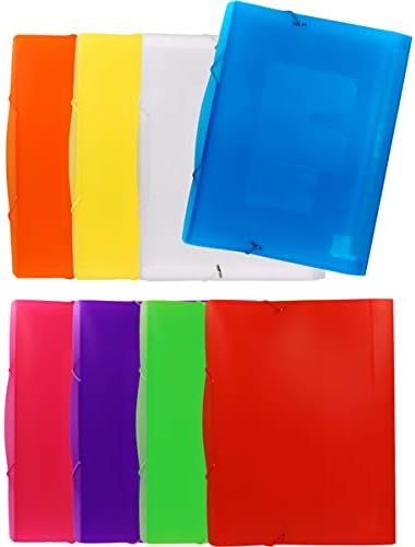 Grafoplás 2960830 Series Xs Binder Bellows with Rubbers, Blue, Folio