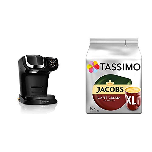 Bosch TAS6502 Tassimo My Way Kapselmaschine, über 70 Getränke, Personalisierung, vollautomatisch, BRITA Wasserfilter…